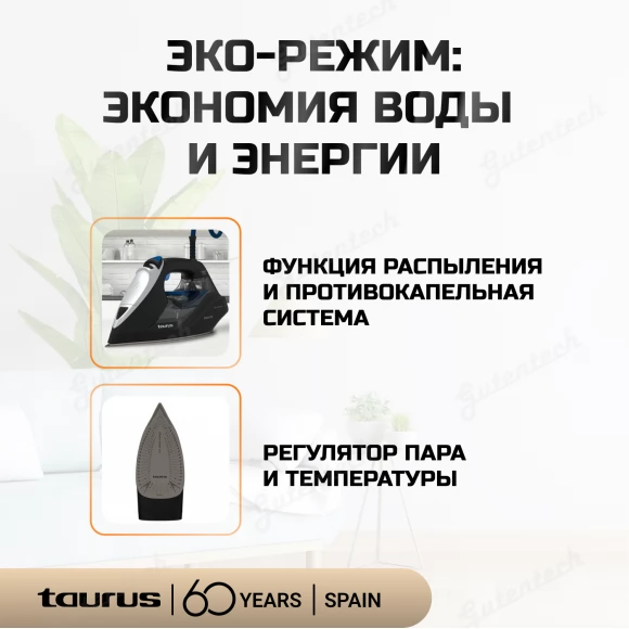 Утюг Taurus Geyser Eco 2700 Черный матовый