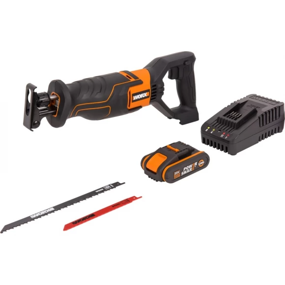 Сабельная пила аккумуляторная WORX WX500