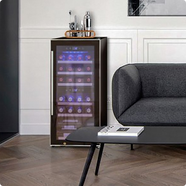 Двухзонные винные шкафы